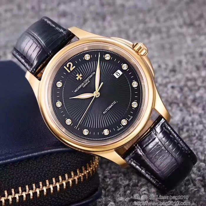 江詩丹頓 Vacheron Constantin 2019江詩丹頓經典款 瑞士2824機芯 防水深度50米 男士腕表  wssb4587